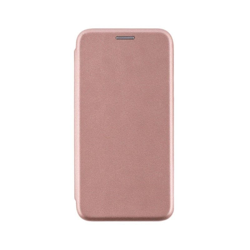 Husa de protectie compatibila cu Apple iPhone 7/8/SE 2020 Magnet Book Case Roz-Auriu