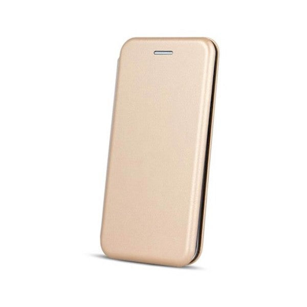 Husa de protectie compatibila cu Huawei P Smart 2021 Magnet Book Case Auriu