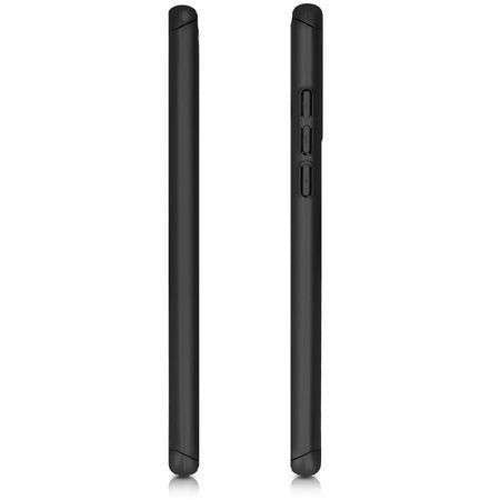 Husa de protectie compatibila cu Huawei P30 Lite Full Cover 360 Negru + Folie de protectie