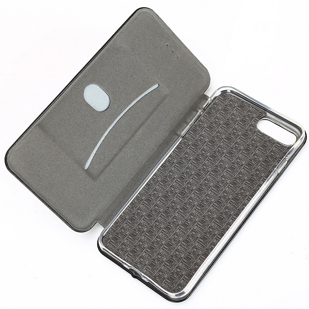 Husa de protectie compatibila cu Huawei P40 Lite E Magnet Book Case Roz-Auriu