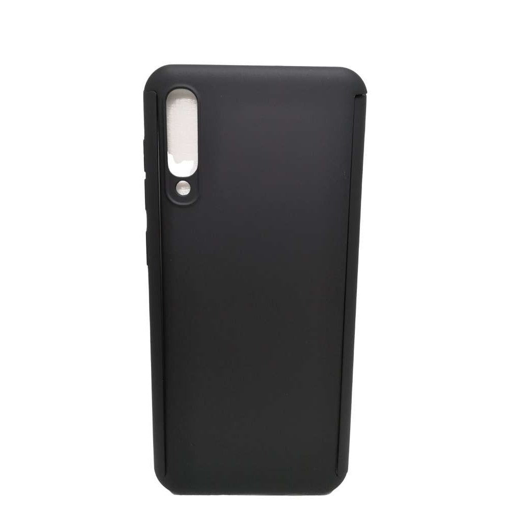 Husa de protectie compatibila cu Samsung Galaxy A50 Full Cover 360 Negru + Folie de protectie