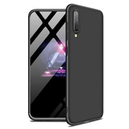 Husa de protectie compatibila cu Samsung Galaxy A50 Full Cover 360 Negru + Folie de protectie