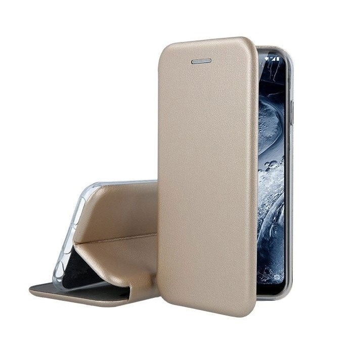 Husa de protectie compatibila cu Samsung S20 FE Magnet Book Case Roz Auriu