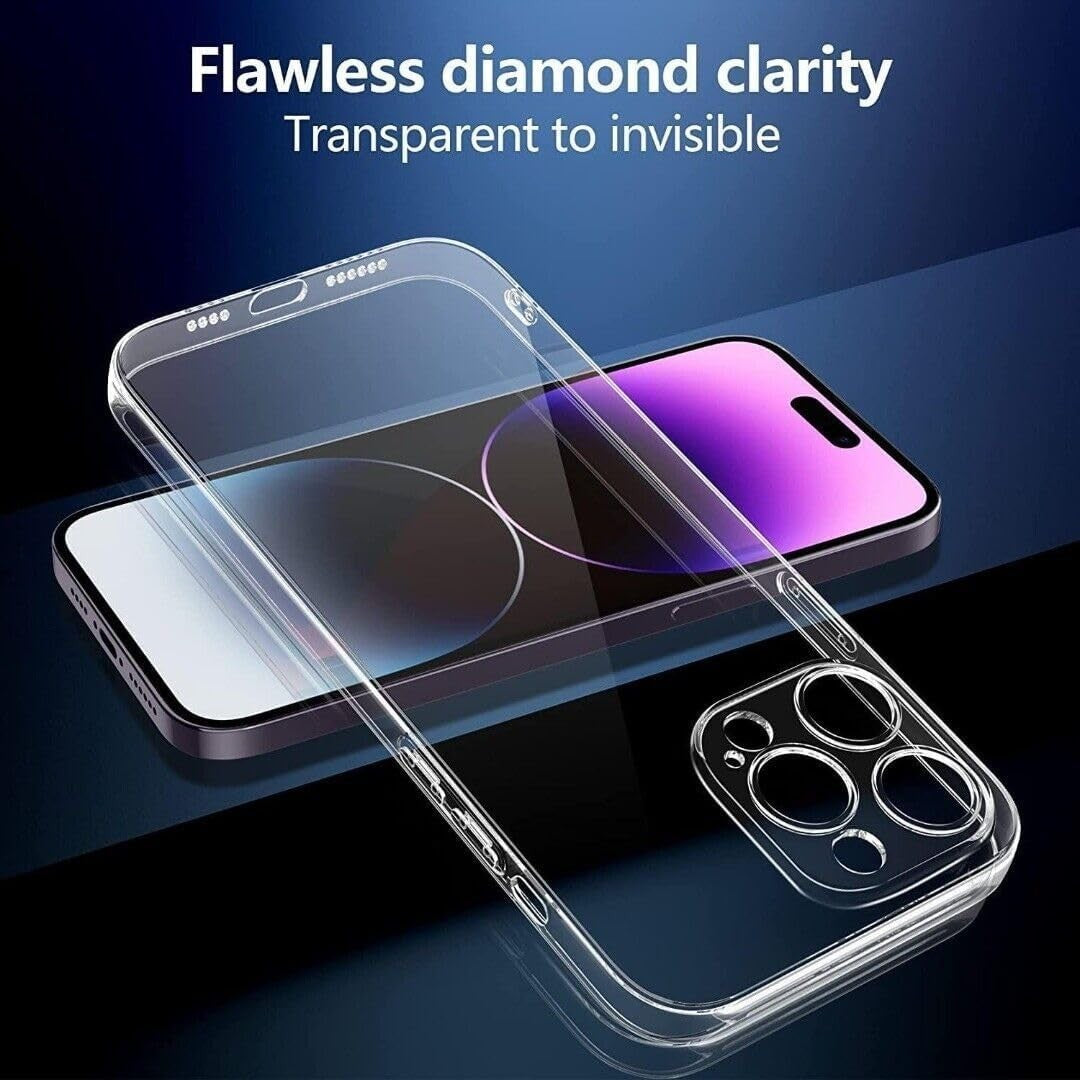 Husa de Protectie, Compatibila cu Xiaomi Redmi 13C 5G, Tip Carcasa, Silicon TPU, Protectie camere, Transparent
