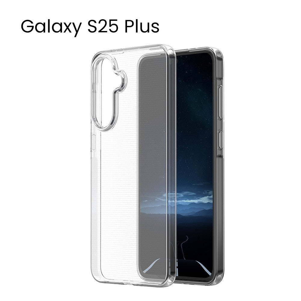 Husa de Protectie, Husa de Protectie pentru Samsung Galaxy S25 Plus 5G, tip Carcasa, subtire din Silicon TPU Protect Plus, Transparenta