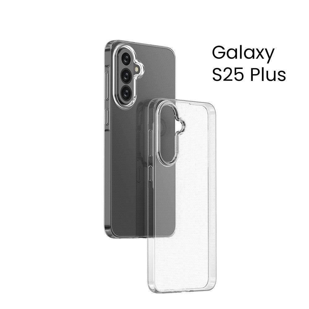 Husa de Protectie, Husa de Protectie pentru Samsung Galaxy S25 Plus 5G, tip Carcasa, subtire din Silicon TPU Protect Plus, Transparenta