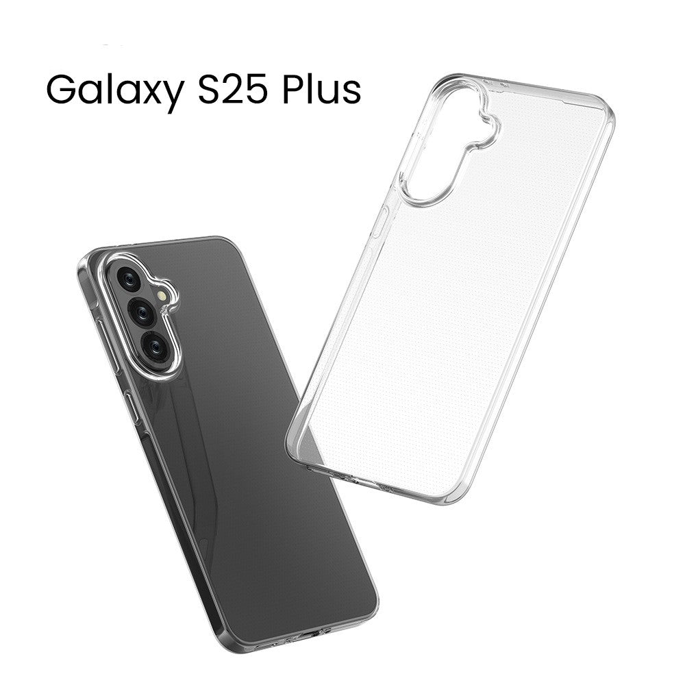 Husa de Protectie, Husa de Protectie pentru Samsung Galaxy S25 Plus 5G, tip Carcasa, subtire din Silicon TPU Protect Plus, Transparenta