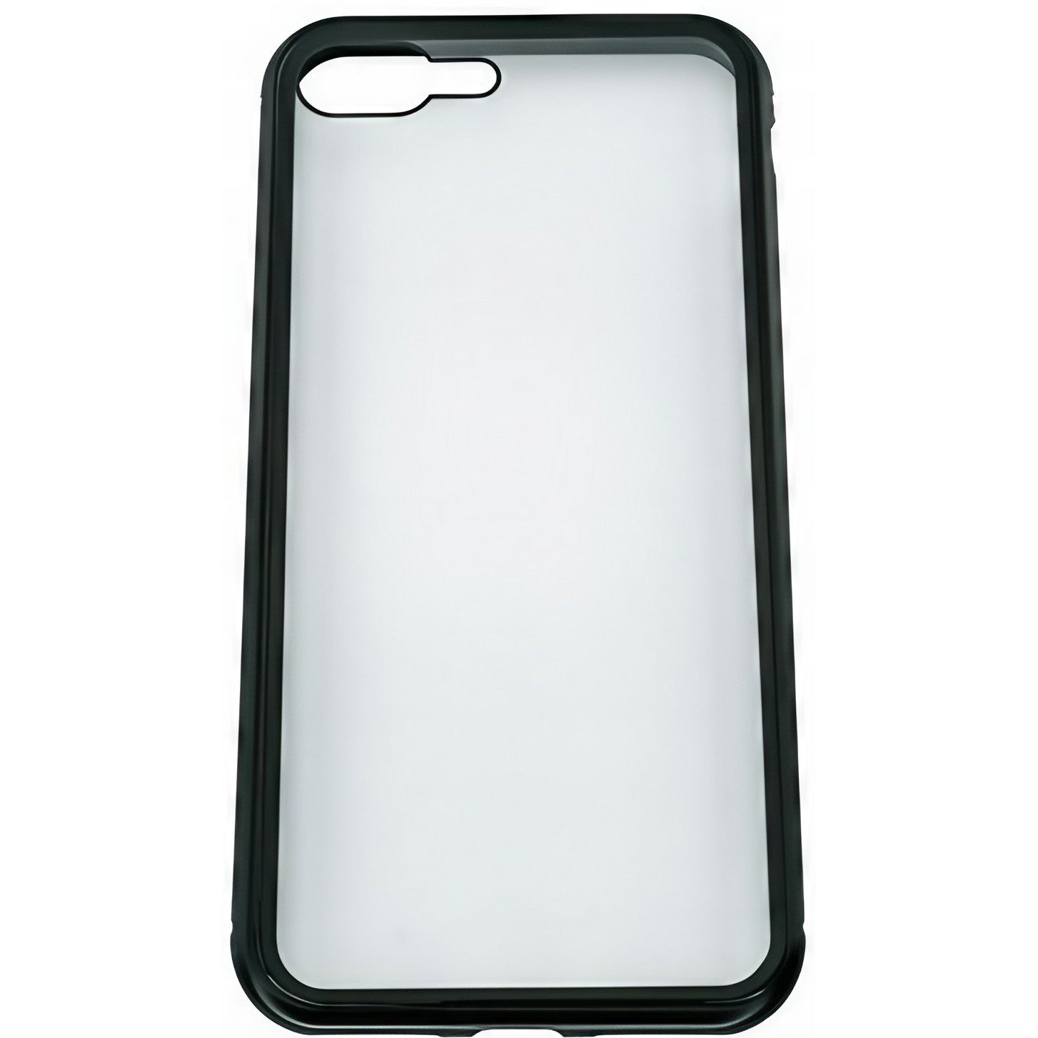 Husa de Protectie, pentru Apple iPhone 7 Plus, Magnetic 360, Metal, Negru