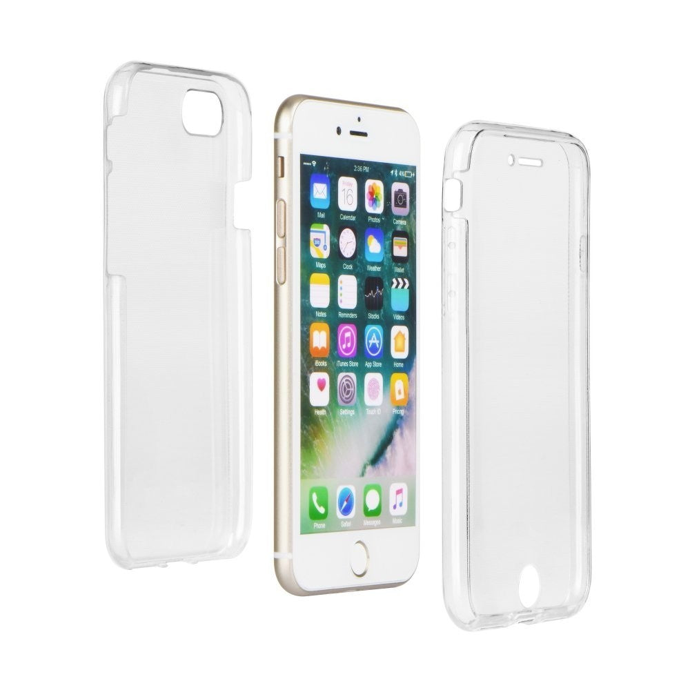 Husa de protectie Flippy® pentru Apple iPhone X Full Tpu 360 Transparent