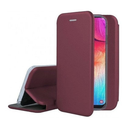 Husa de Protectie, pentru Huawei Y6 (2019), Tip Carte Magnetica, Piele Ecologica, Negru