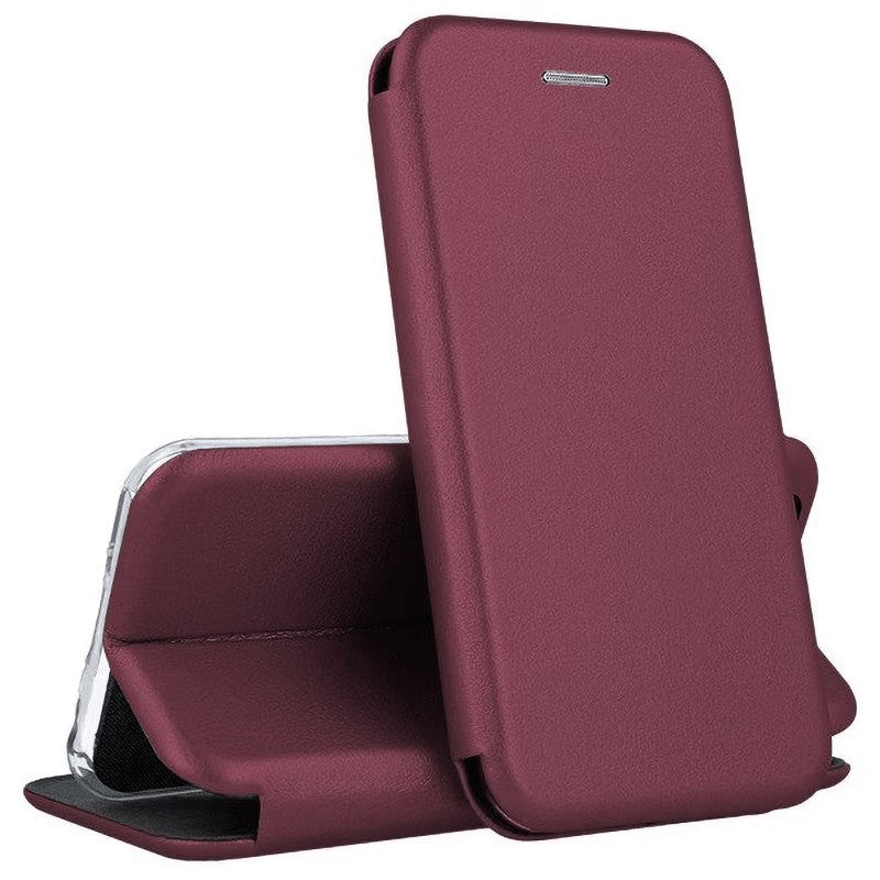Husa de Protectie, pentru Huawei Y6 (2019), Tip Carte Magnetica, Piele Ecologica, Negru