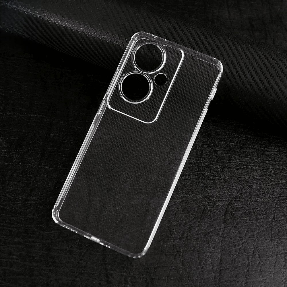 Husa de Protectie, pentru Oppo Reno 11F, TPU Protect Plus, cu Dust Plug, Transparent