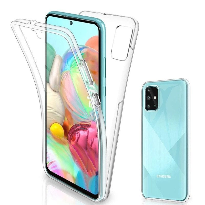 Husa de protectie ® pentru Samsung Galaxy J6 Plus 2018 Full Tpu 360 Transparent
