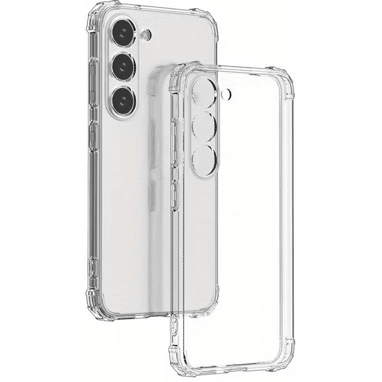 Husa de Protectie, pentru Samsung Galaxy S23 FE 5G, TPU Protect Plus, cu Dust Plug, Transparent