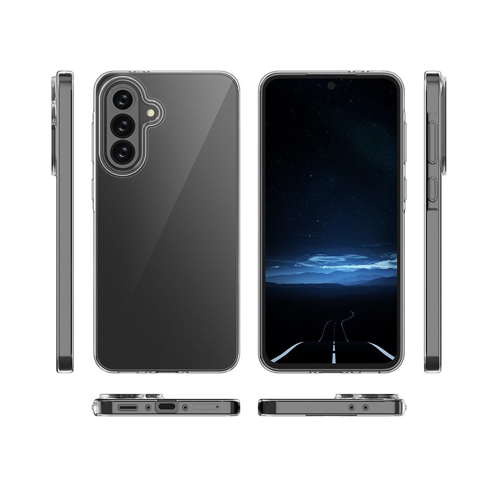 Husa Telefon, Compatibila Samsung Galaxy S23FE, Protect Plus TPU, 0.8-0.9 mm, Transparent
