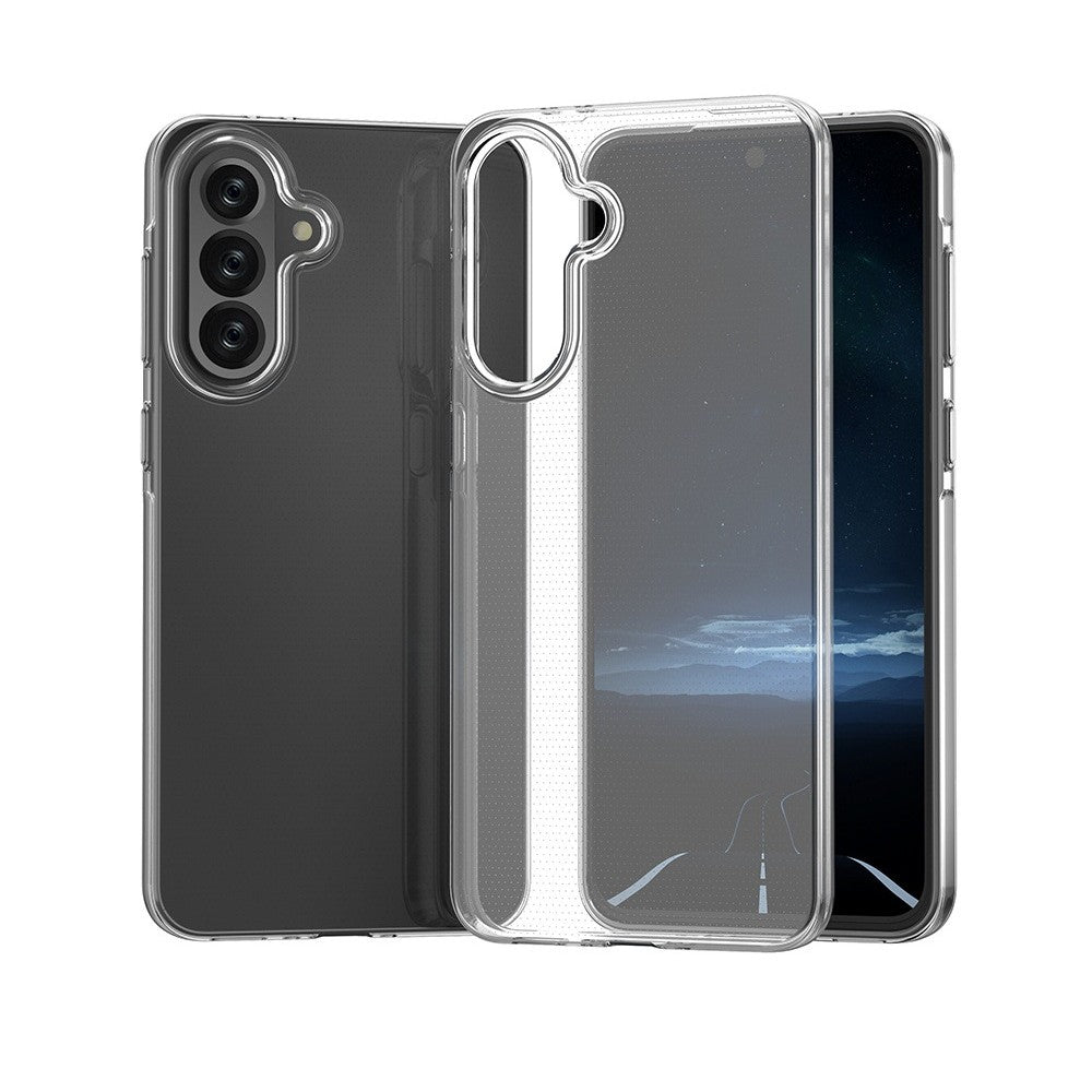 Husa Telefon, Compatibila Samsung Galaxy S23FE, Protect Plus TPU, 0.8-0.9 mm, Transparent