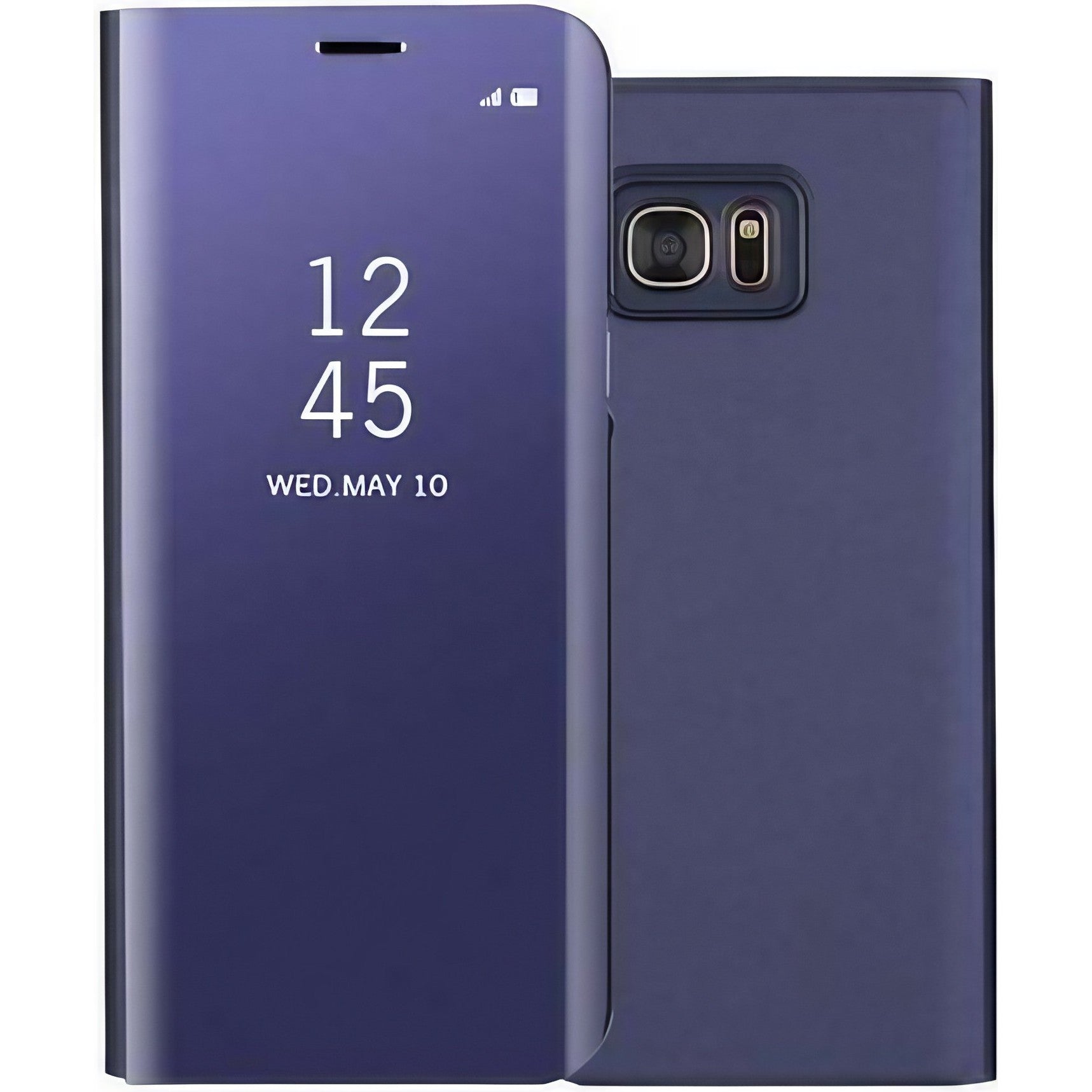Husa de Protectie, pentru Samsung Galaxy S9, Capac Oglinda, din Plastic, Mov