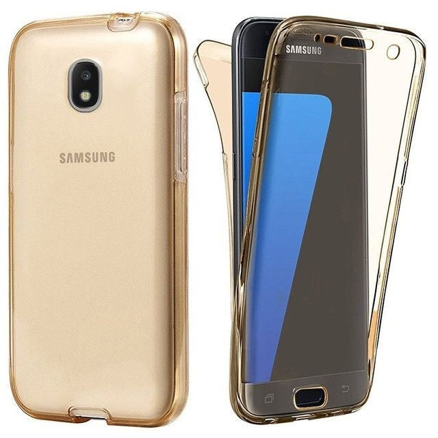 Husa de protectie Flippy® pentru Samsung J7 2017 Full Tpu 360 Auriu