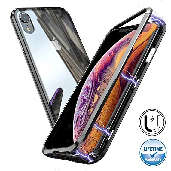 Husa de protectie Magnetic 360 pentru Apple iPhone XR, Negru
