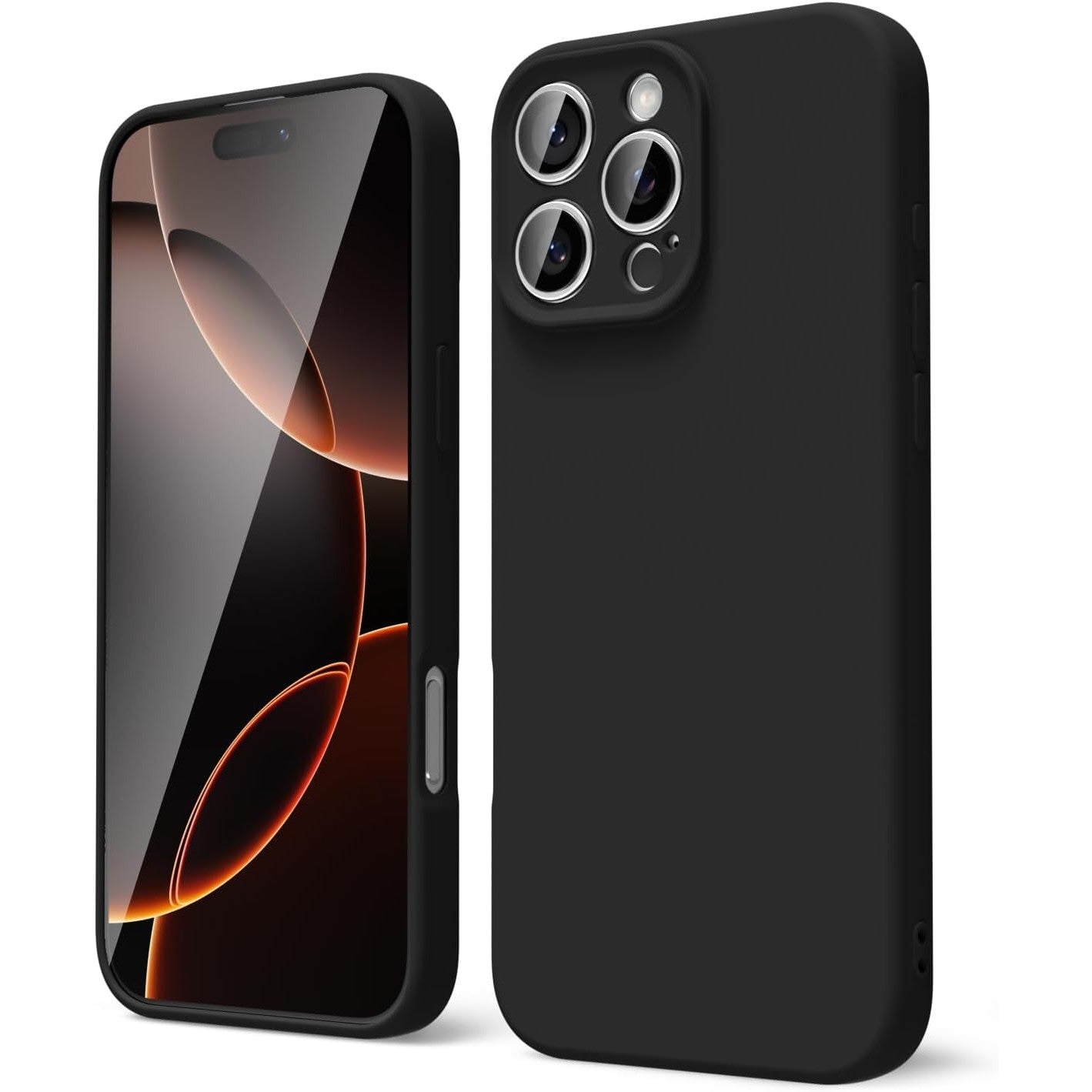 Husa de Protectie Matte TPU, pentru OnePlus Nord CE3 Lite, Protectie Camera, Antisoc, Antizgariere, Antialunecare, Acoperire Completa, Negru
