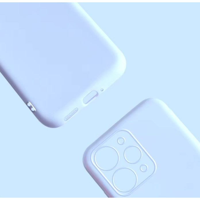 Husa de Protectie Matte TPU, pentru Xiaomi Redmi 12, Protectie Camera, Antisoc, Antizgariere, Antialunecare, Acoperire Completa, Albastru