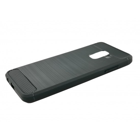 Husa de protectie Tpu, carbon, pentru Samsung Galaxy A6 2018, Negru