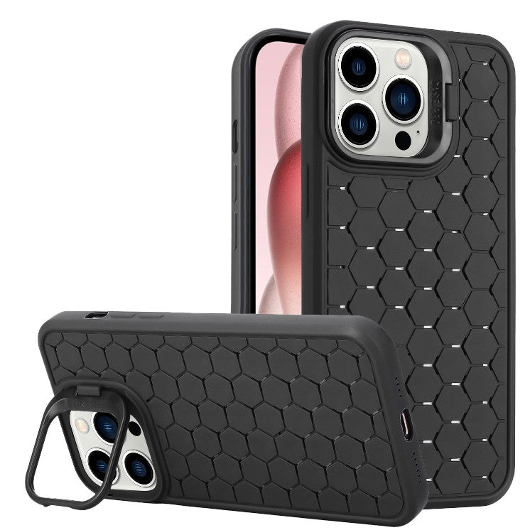 Husa de Protectie TPU, Flippy, pentru Samsung Galaxy S23, 3D Cube, cu Inel, Protectie Camera, Antisoc, Antizgariere, Antialunecare, Acoperire Completa, Negru