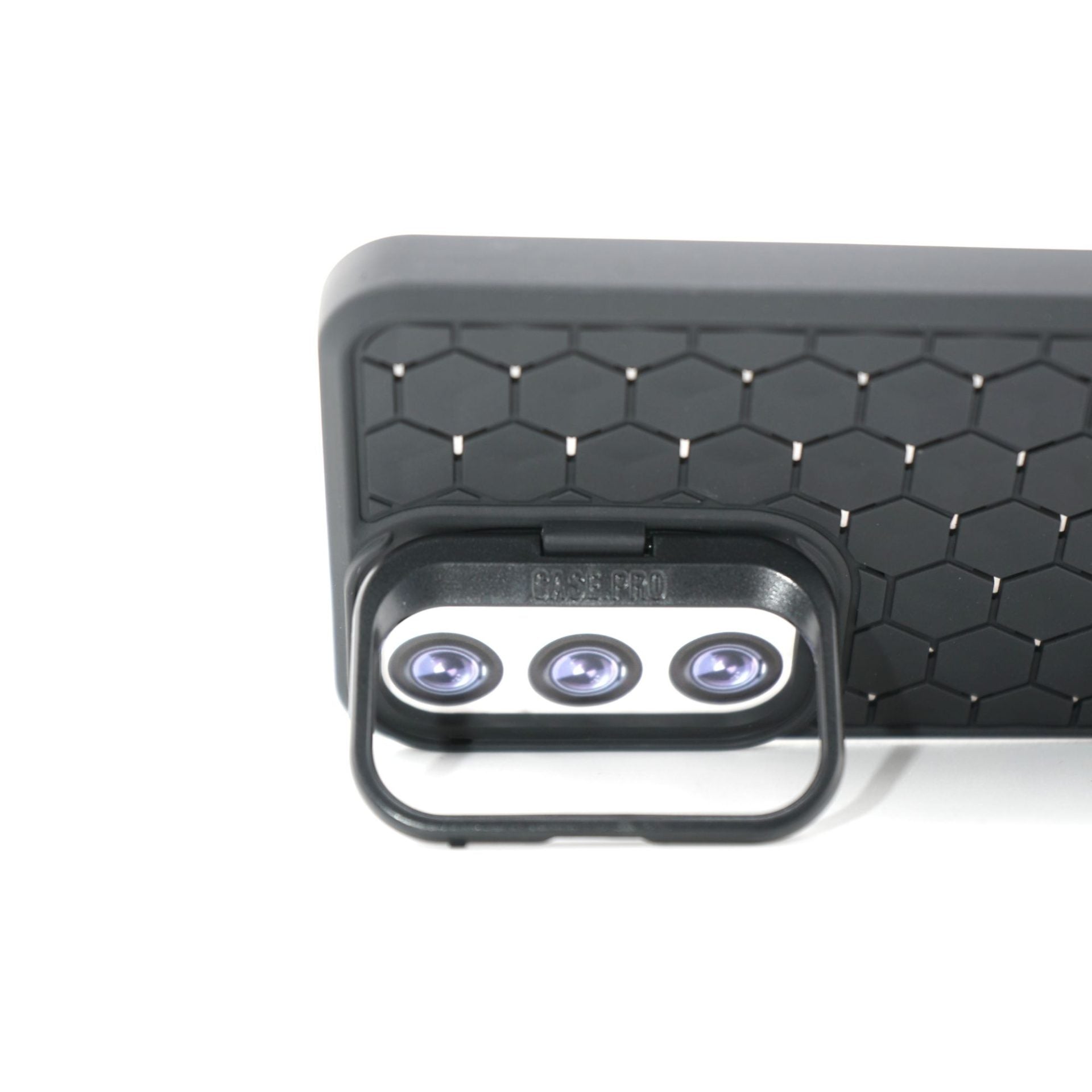 Husa de Protectie TPU, pentru Samsung Galaxy S24 Plus, 3D Cube, cu Inel, Protectie Camera, Antisoc, Antizgariere, Antialunecare, Acoperire Completa, Negru