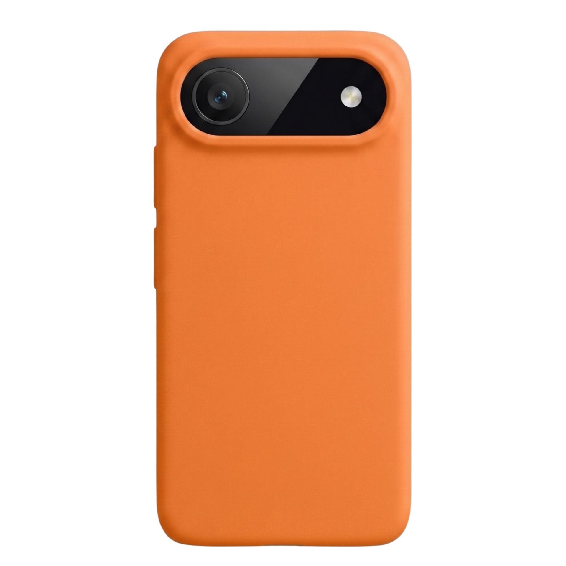 Husa de Protectie Telefon, Compatibila cu iPhone 17 Air, Silicon Premium Antisoc, Protectie Completa 360, Design Modern, Anti-Zgirieturi, Interior Microfibra, Portocaliu