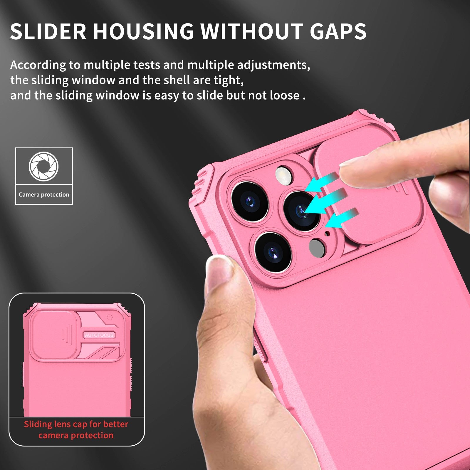 Husa Defender cu Stand pentru Samsung Galaxy A02s/ A03s, Roz, Suport reglabil, Antisoc, Protectie glisanta pentru camera