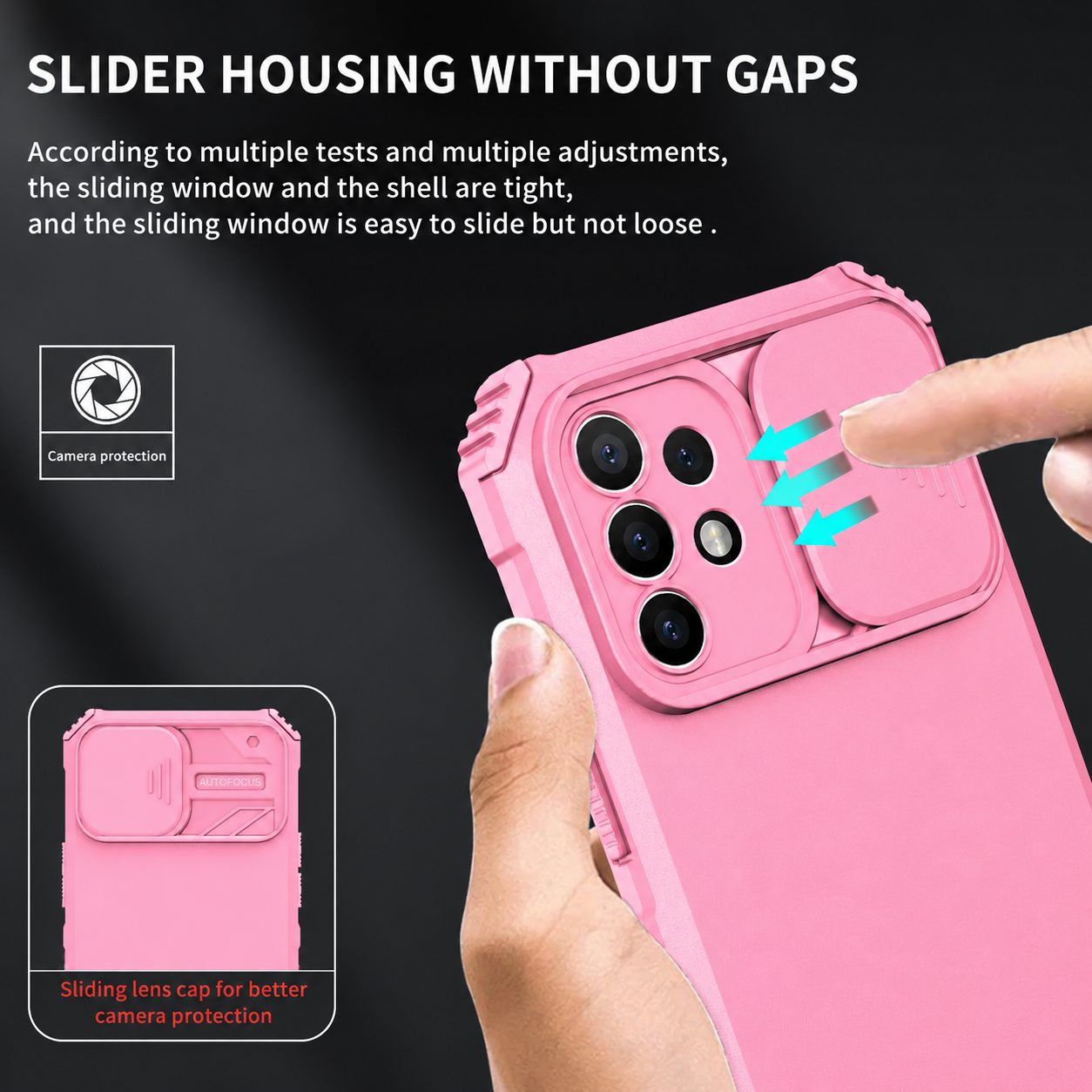 Husa Defender cu Stand pentru Samsung Galaxy S21 FE, Roz, Suport reglabil, Antisoc, Protectie glisanta pentru camera