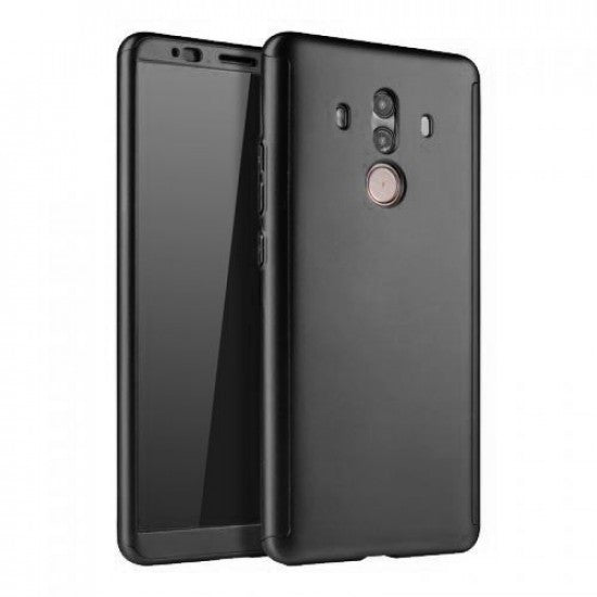 Husa Huawei Mate 10 Pro Full Cover 360 Albastru + Folie de protectie