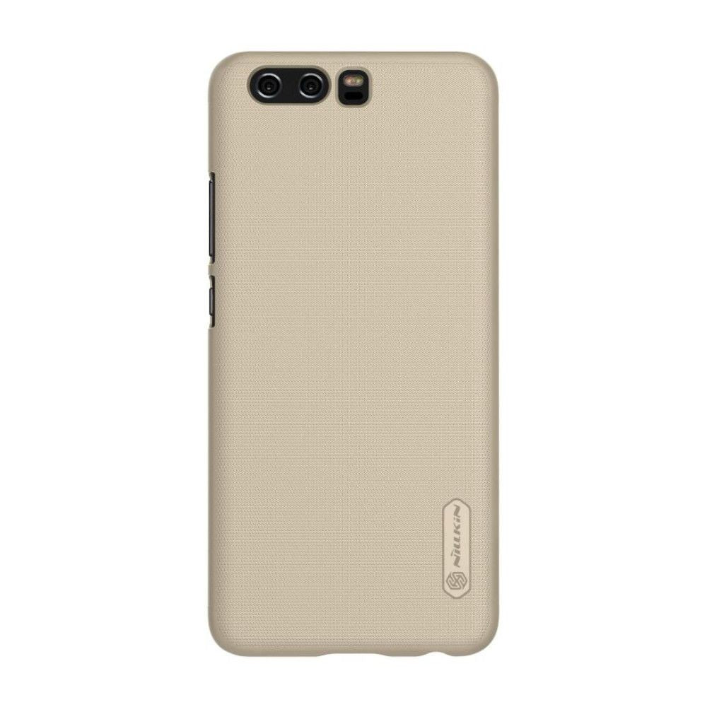 Husa Huawei P10 Nillkin Super Frosted Auriu + Folie de protectie