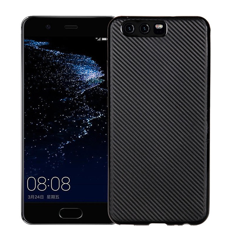 Husa Huawei P10 Plus i-Zore Carbon Fiber Negru