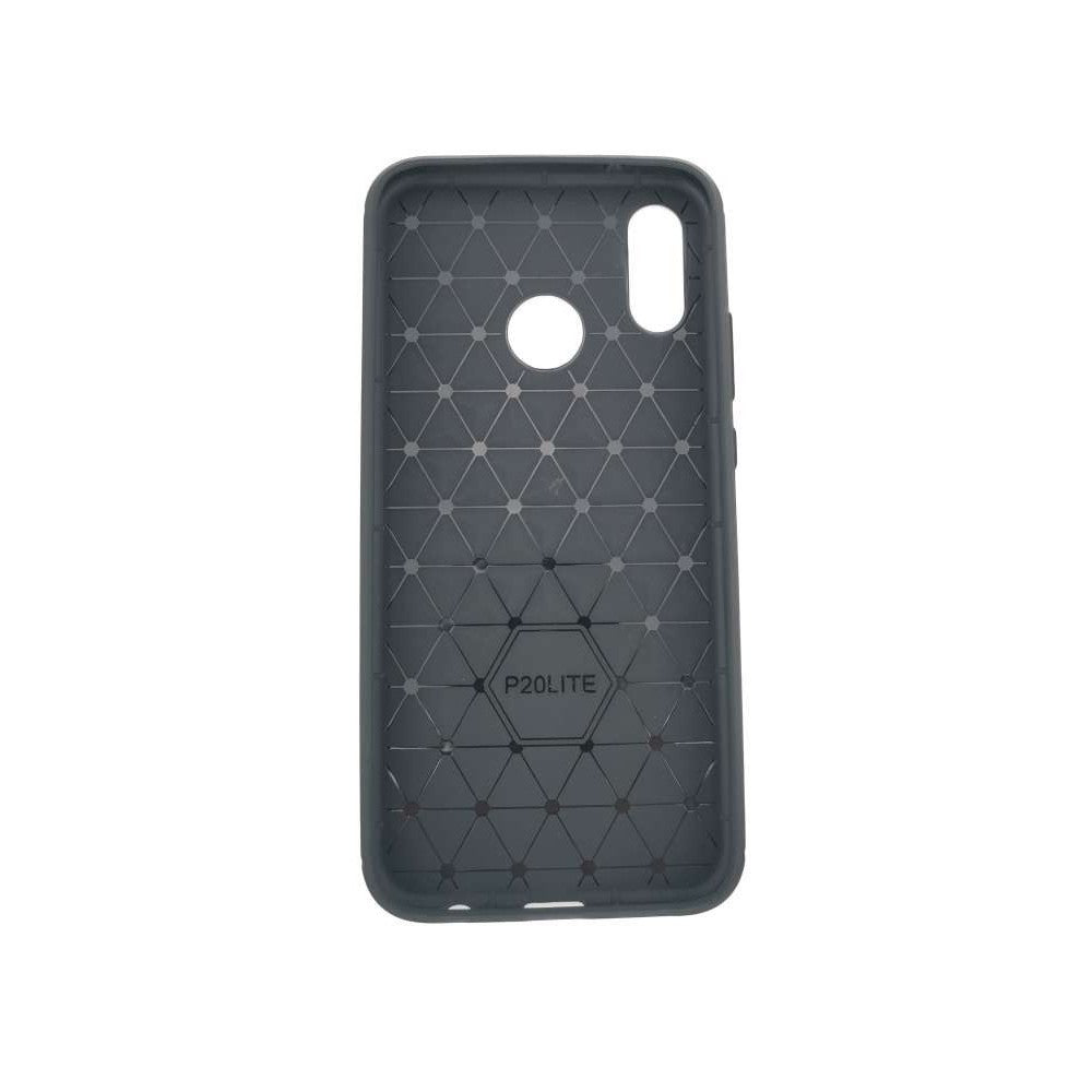 Husa Huawei P20 Lite Tpu, carbon, Negru
