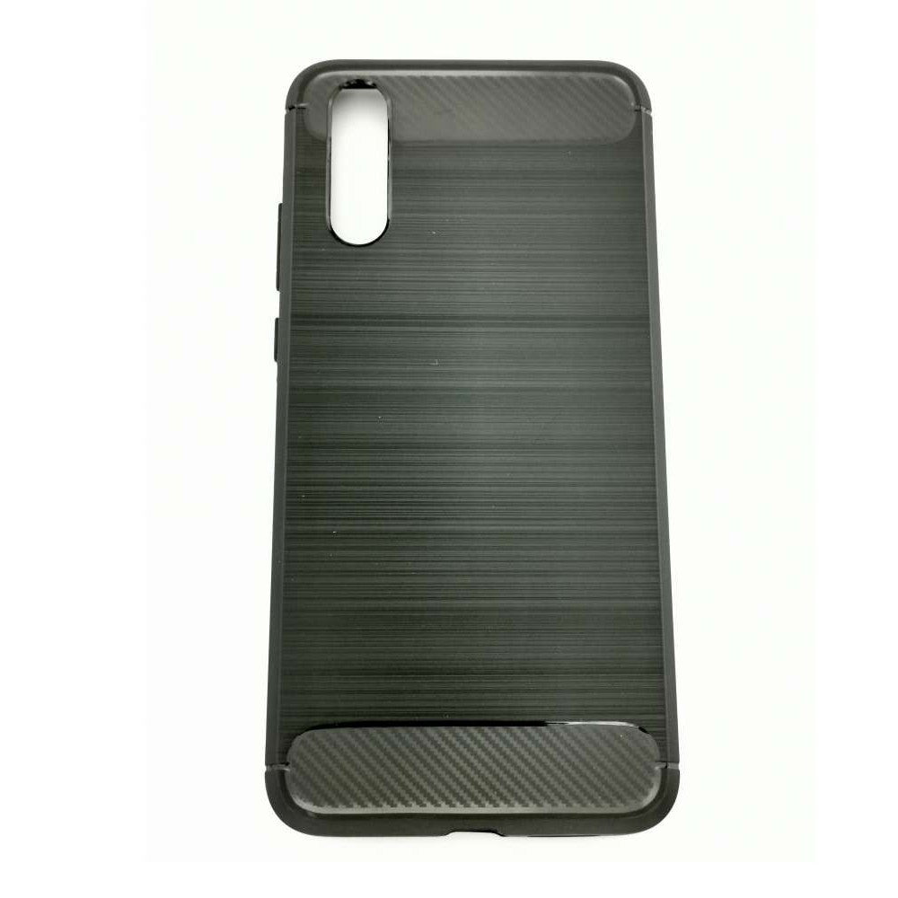 Husa Huawei P20 Tpu, carbon, Negru
