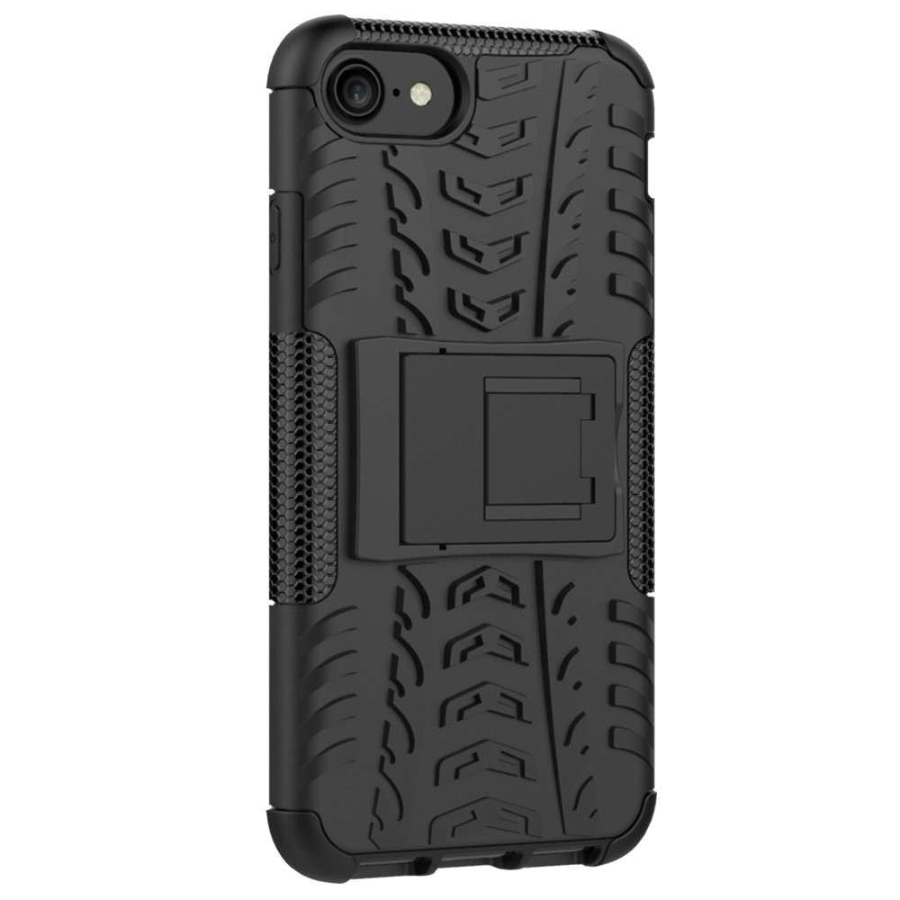 Husa protectie pentru Huawei P40 Lite Defender Model 3 cu Suport, Negru