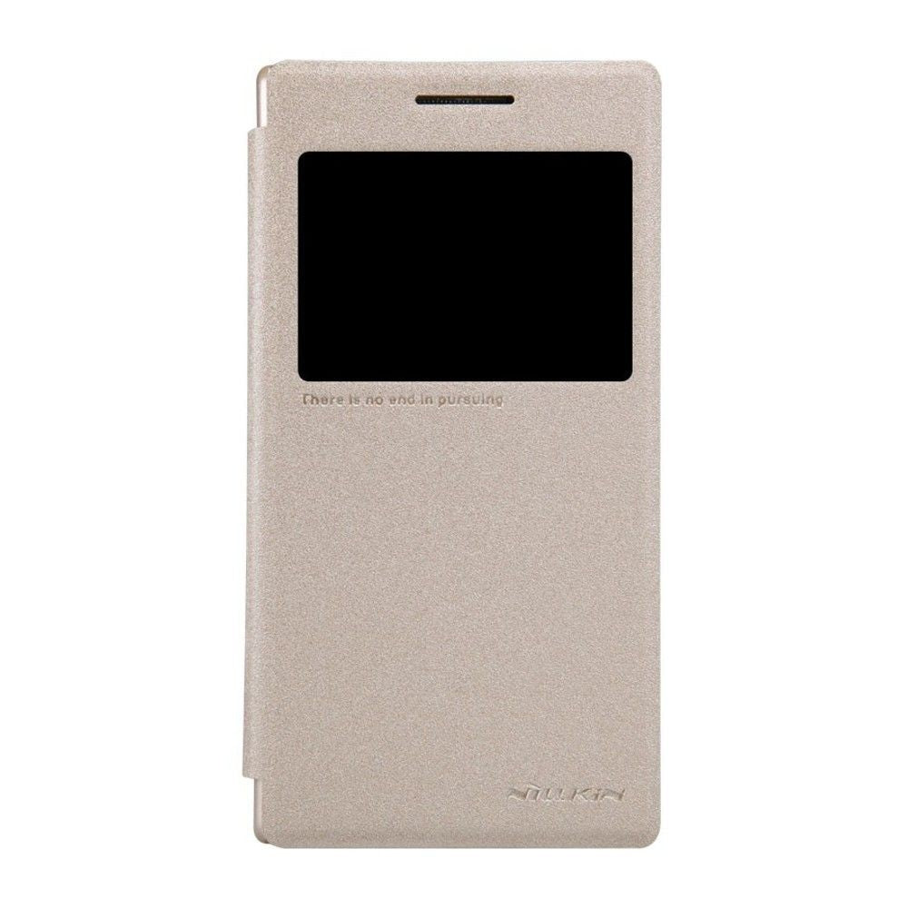 Husa Lenovo P70 Nillkin Sparkle Flip Auriu