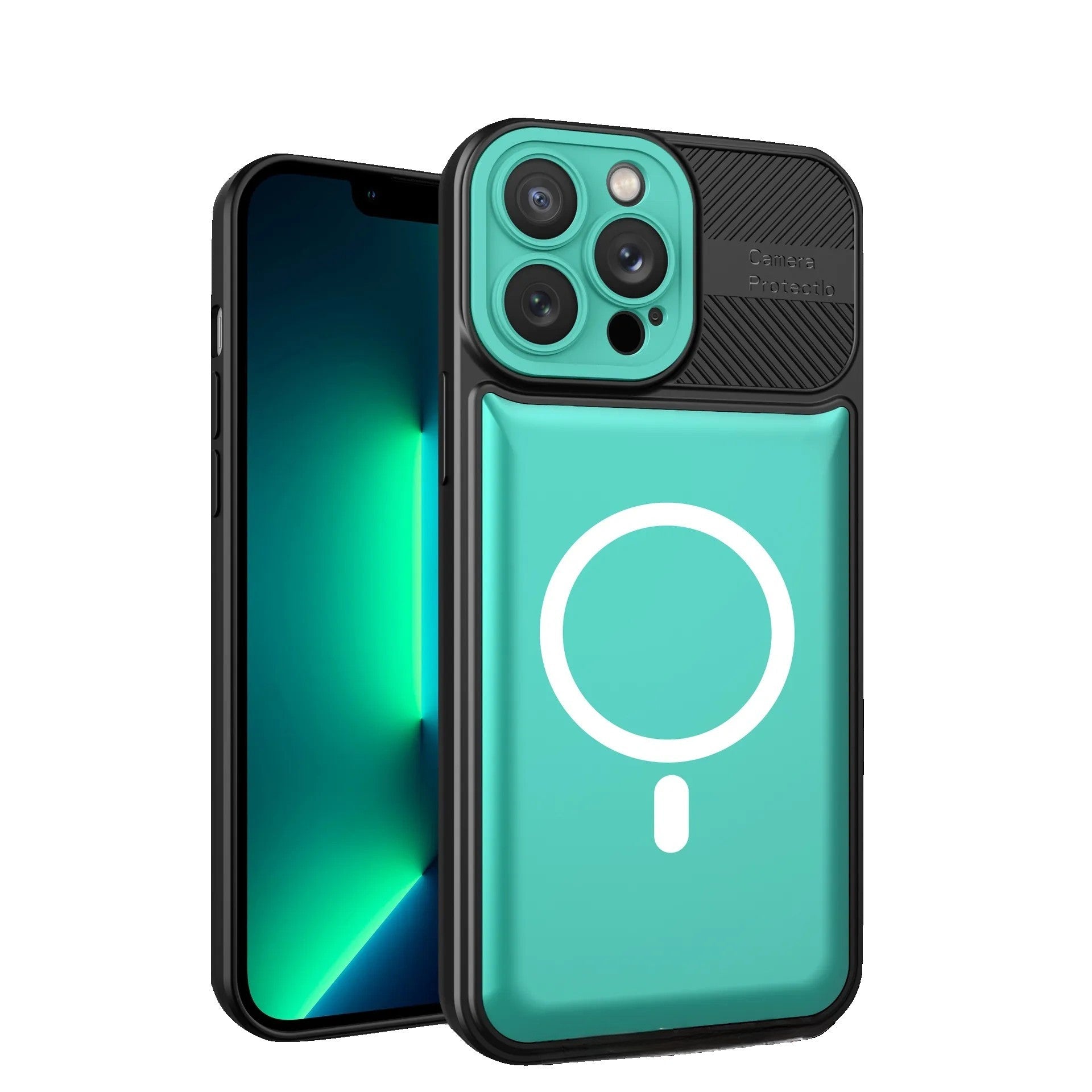 Husa pentru Apple iPhone 13 MagSafe, Urban Armor, Verde deschis, suport magnetic