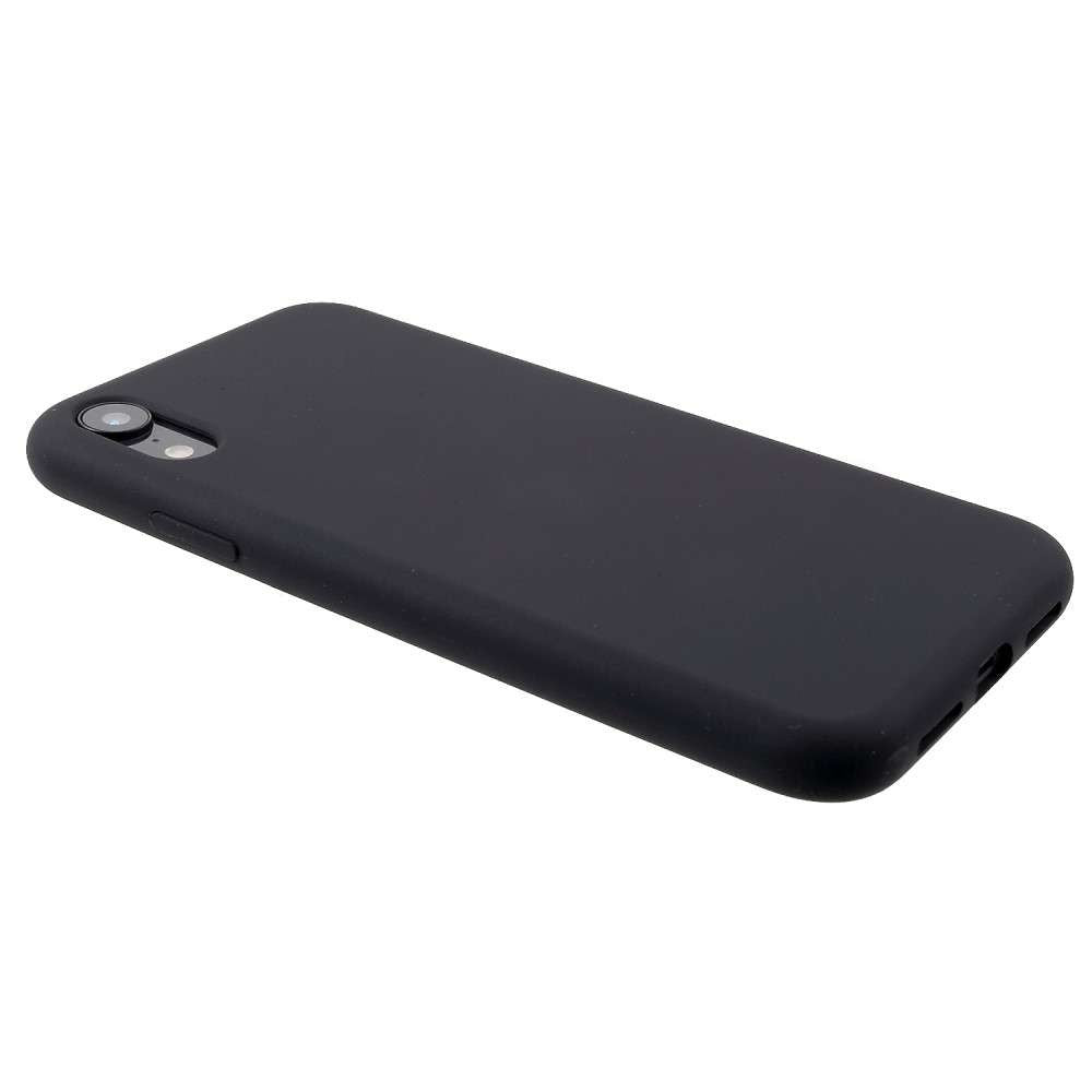 Husa protectie compatibila cu Huawei Enjoy Z Liquid Silicone Case Negru