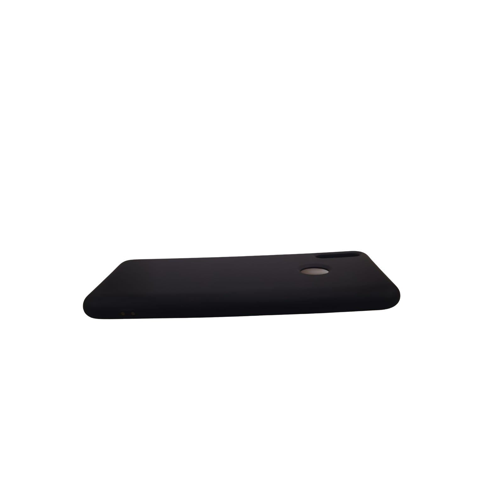 Husa protectie compatibila cu Huawei Enjoy Z Liquid Silicone Case Negru