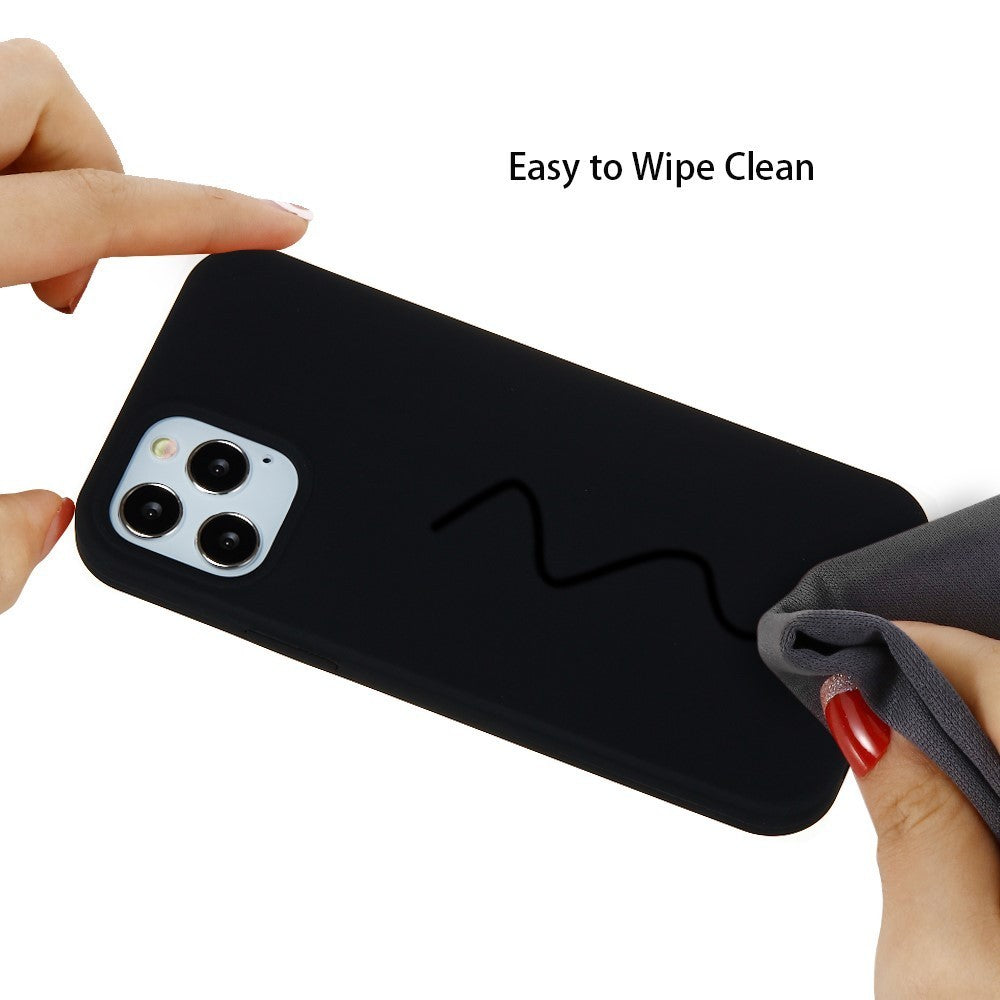 Husa protectie compatibila cu Huawei Enjoy Z Liquid Silicone Case Negru