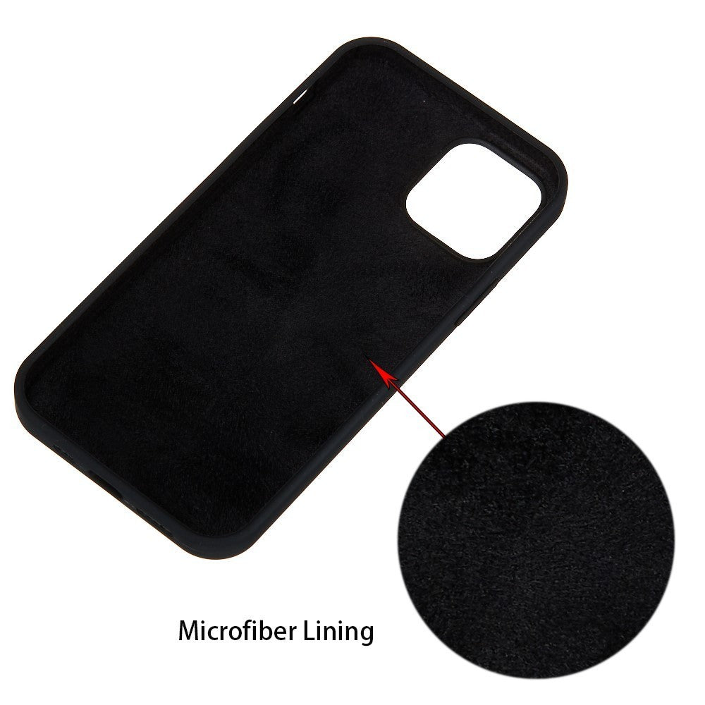 Husa protectie compatibila cu Huawei Enjoy Z Liquid Silicone Case Negru
