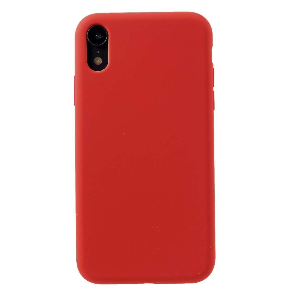 Husa protectie compatibila cu Huawei P Smart Z Liquid Silicone Case Rosu