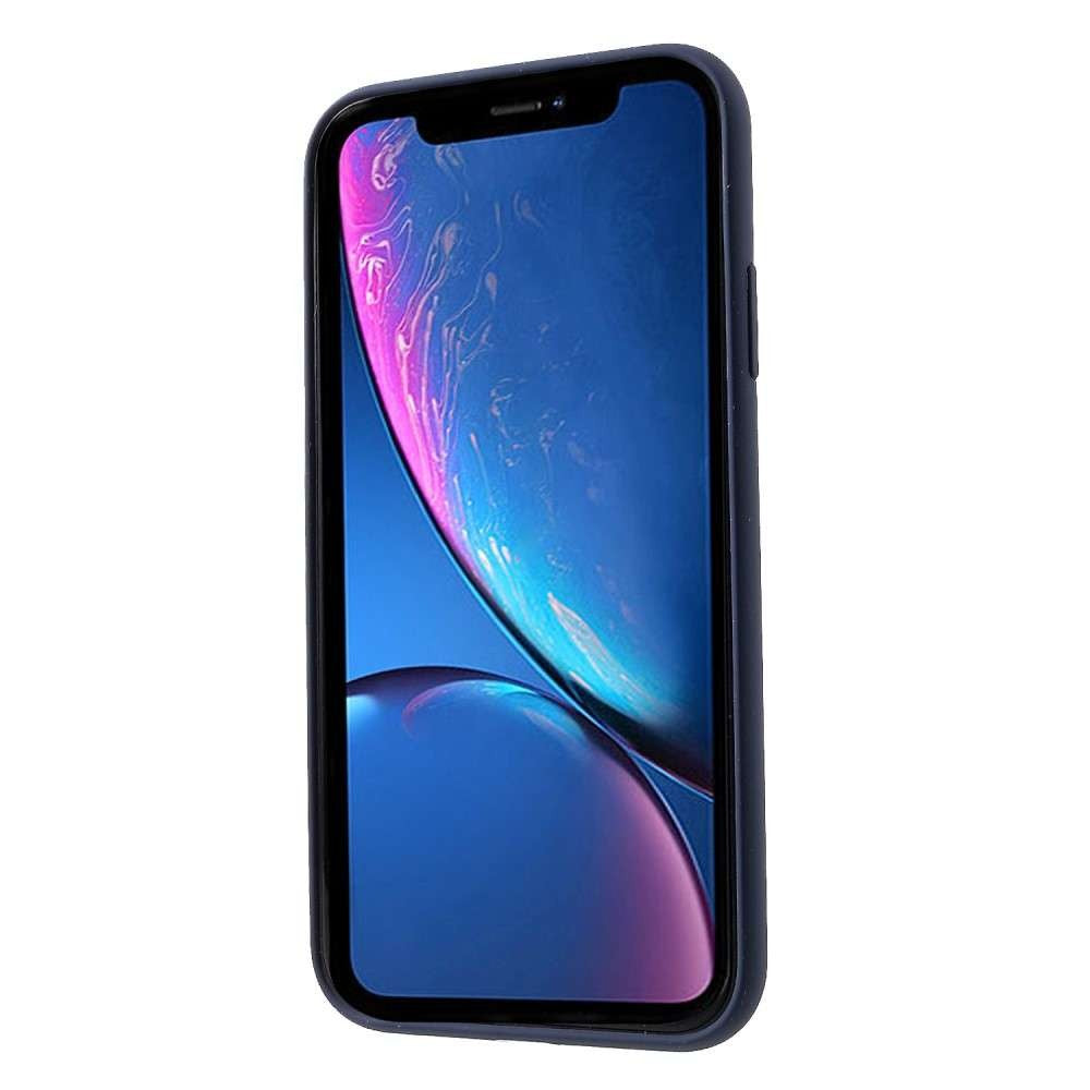 Husa protectie compatibila cu Samsung A71 Liquid Silicone Case Albastru inchis