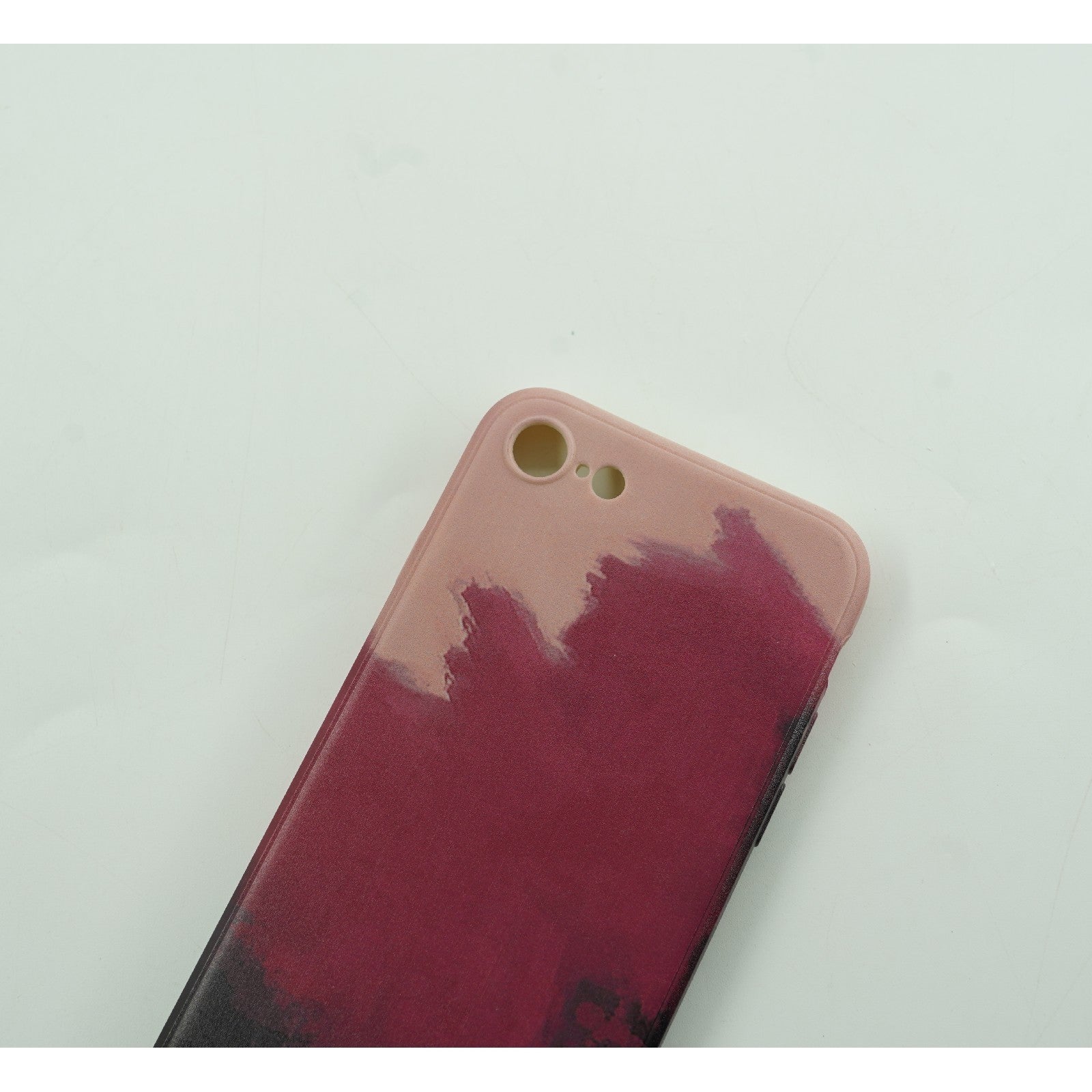 Husa protectie compatibila cu Apple iPhone 11 Pro Max Tpu Ombre, Roz/Mov/Negru