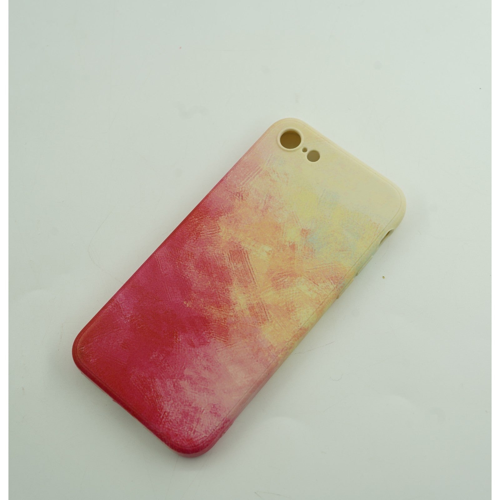 Husa protectie Flippy compatibila cu Apple iPhone 11 Pro Tpu Ombre, Roz/Galben