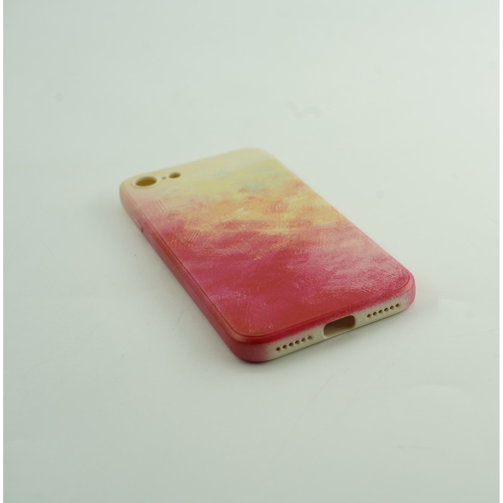 Husa protectie Flippy compatibila cu Apple iPhone 11 Pro Tpu Ombre, Roz/Galben