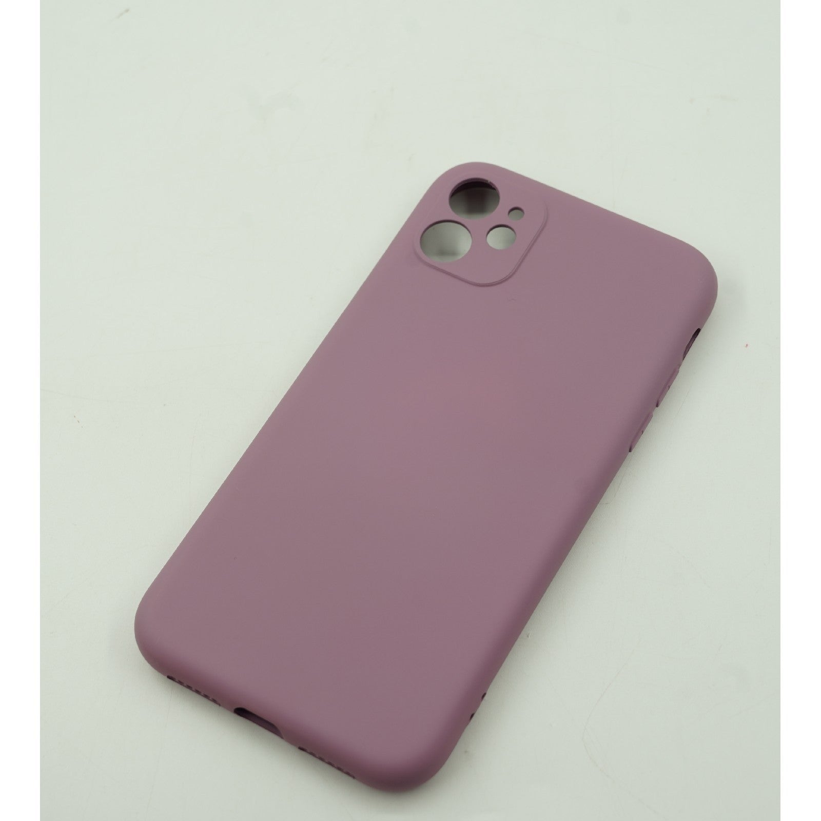 Husa protectie, compatibila cu Apple iPhone 12 Pro Liquid Silicone Mov
