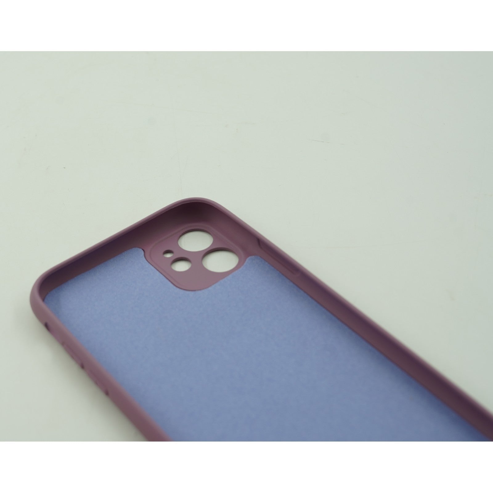 Husa protectie, compatibila cu Apple iPhone 12 Pro Liquid Silicone Mov